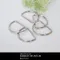 A1143-2 D字金屬配件 5入  (A1143-2 Metal D Ring)