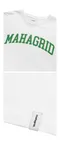 【22SS】 mahagrid Varsity Logo短袖上衣（白）