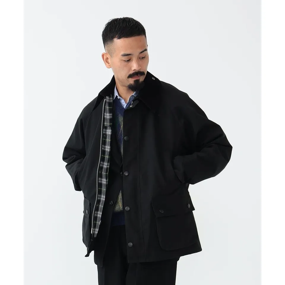 BEAMS別注Barbour BORDER 2Layer Classic Fit BEAMS PLUS（ビームス プラス）【別注】Barbour / BORDER 2Layer