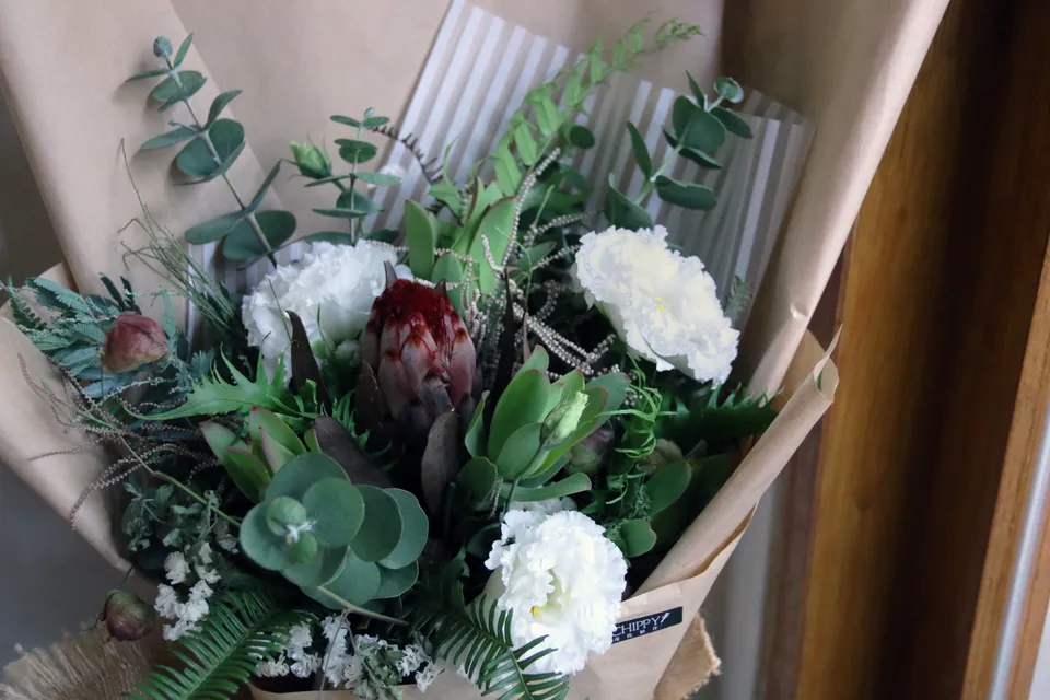 愛你99鮮花花束之 純潔的愛