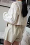 ✈香檸波士頓-韓國QQ短版針織衫
