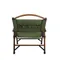 居合椅 - 胡桃木軍綠色(標準版、加寬版) Foldable and Detachable Wooden Chair - Walnut Wood Army Green Color (Standard Version, Wide Version)