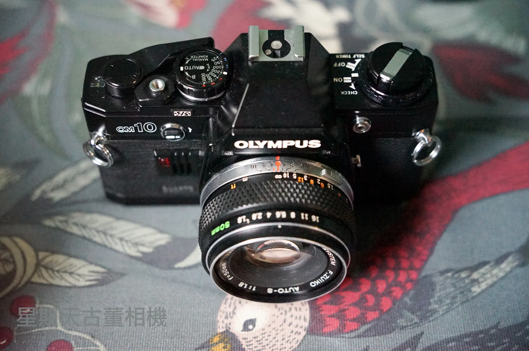 OLYMPUS OM10+50mm F1.8 底片單眼相機黑機