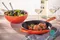 【缺貨】Le Creuset 單柄鑄鐵平底煎鍋 23cm 火焰橘／馬賽藍／櫻桃紅