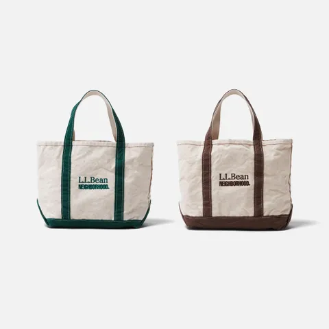 NEIGHBORHOOD x L.L. Bean TOTE-M / C-LUGGAGE 22ss 聯名款托特包