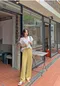 【預購】正韓 涼感壓褶寬版西裝褲