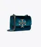 TORY BURCH SMALL ELEANOR VELVET BAG