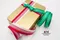 <特惠套組> 聖誕紅綠配套組 緞帶套組 禮盒包裝 蝴蝶結 手工材料