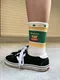《 現貨出清 》日本🇯🇵迪士尼/華納授權Old School 女孩刺繡高筒襪
