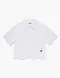 【23SS】Kirsh 刺繡LOGO短版襯衫(白)