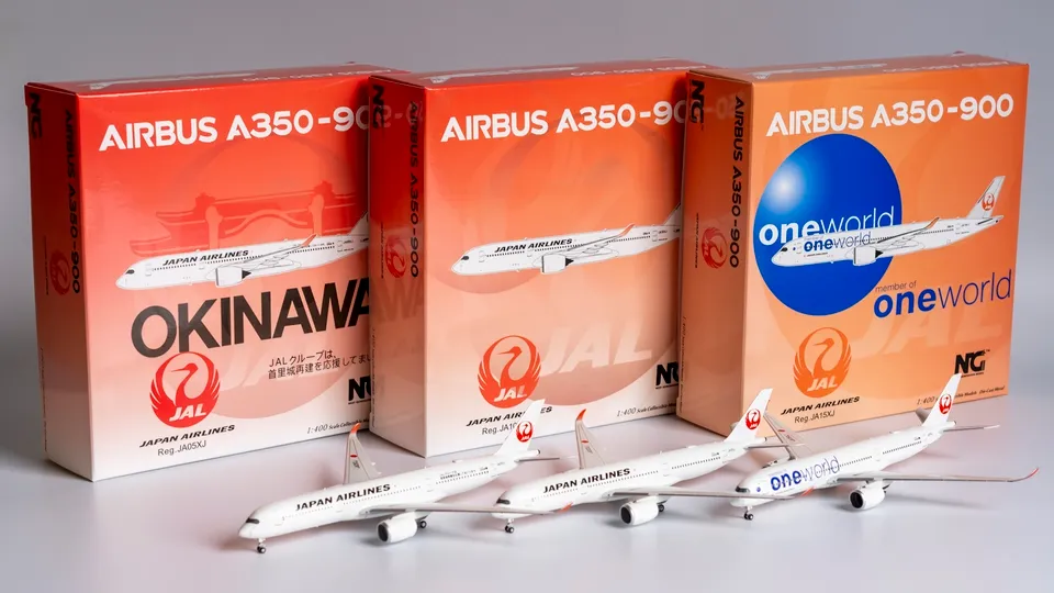 NG Model 1/400 日本航空JAL A350-900 JA05XJ <首里城重建>