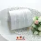 W275S 鐵絲三虛線條紋微透緞帶 65mm  (W275S Dazzling Metallic Ribbon Silver 65mm )