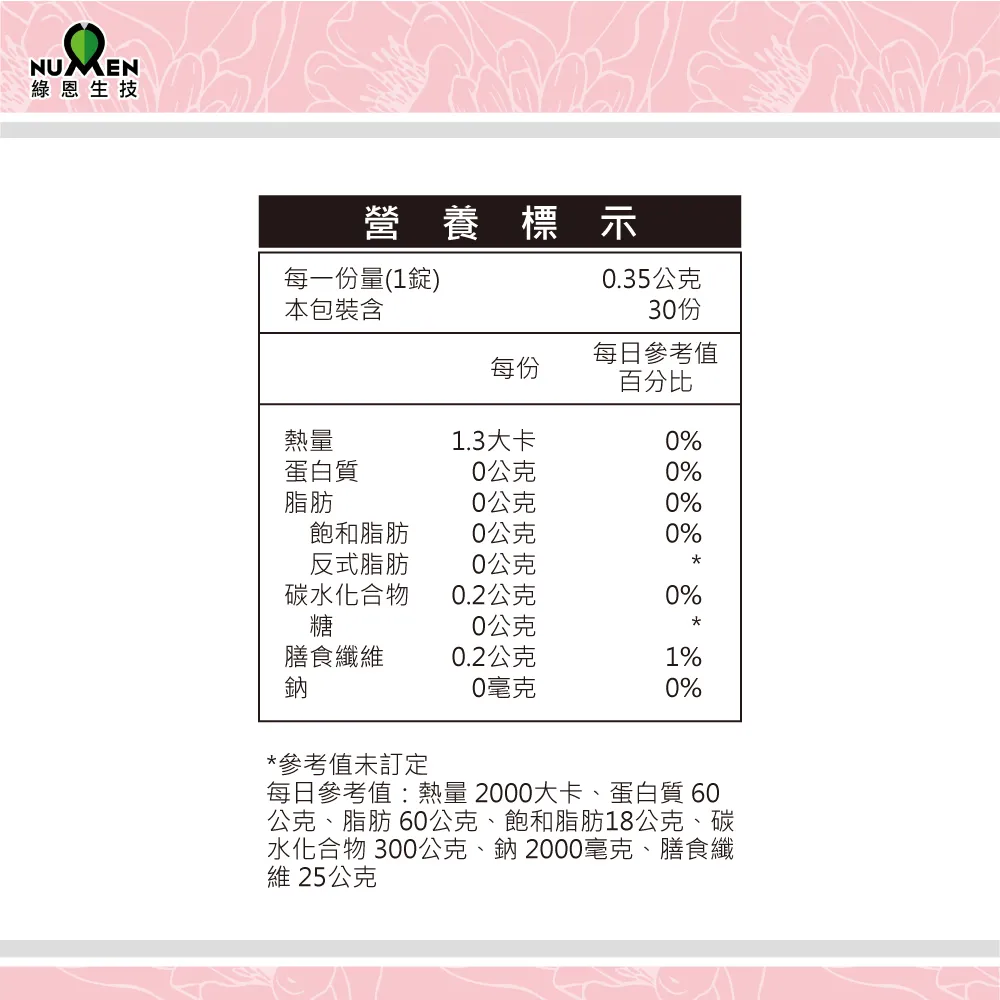 綠恩 美妍錠