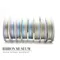 K1140 馬卡龍線條亮銀緞帶系列 15MM  (K1140 Multi-colored Narrow Stripe Ribbon 15MM)
