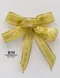 華麗金紅繽紛蝴蝶結 (W376-Glamorous Gold Red Vibrant Butterfly Bow) ｜手作｜布置｜聖誕｜緞帶用途