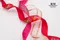 <特惠套組> 粉色叮叮噹聖誕套組 緞帶套組 禮盒包裝 蝴蝶結 手工材料