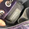 CHANEL Vintage | 紫色天鵝絨Mini雙LOGO雙口袋後背包