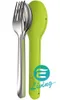 【缺貨】JOSEPH Go Eat Compack Cutlery Set Green 翻轉不鏽鋼餐具組(綠) #81033