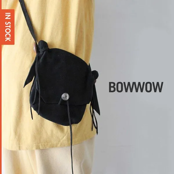 現貨】BOW WOW｜DEER SKIN BAG SUEDE 鹿皮包