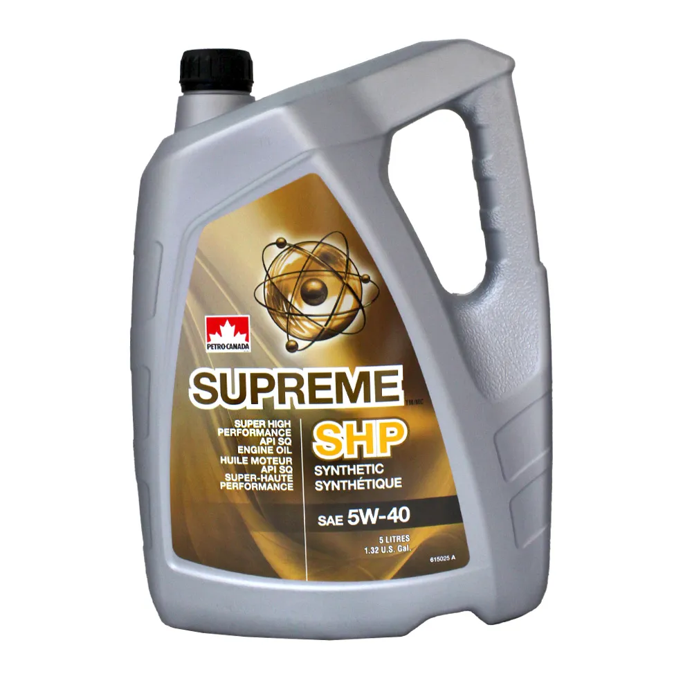 加拿大石油PETRO-CANADA SUPREME SHP 5W40 全合成機油5L