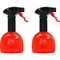 美國 EVO Oil Sprayer｜一噴上手噴油瓶小塑膠-兩入組（紅）