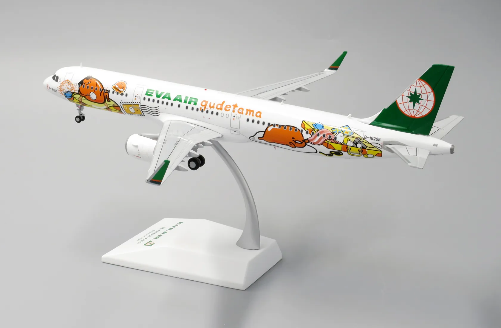 JC Wings 1/200 長榮航空EVA AIR A321 B-16205 <蛋黃哥>