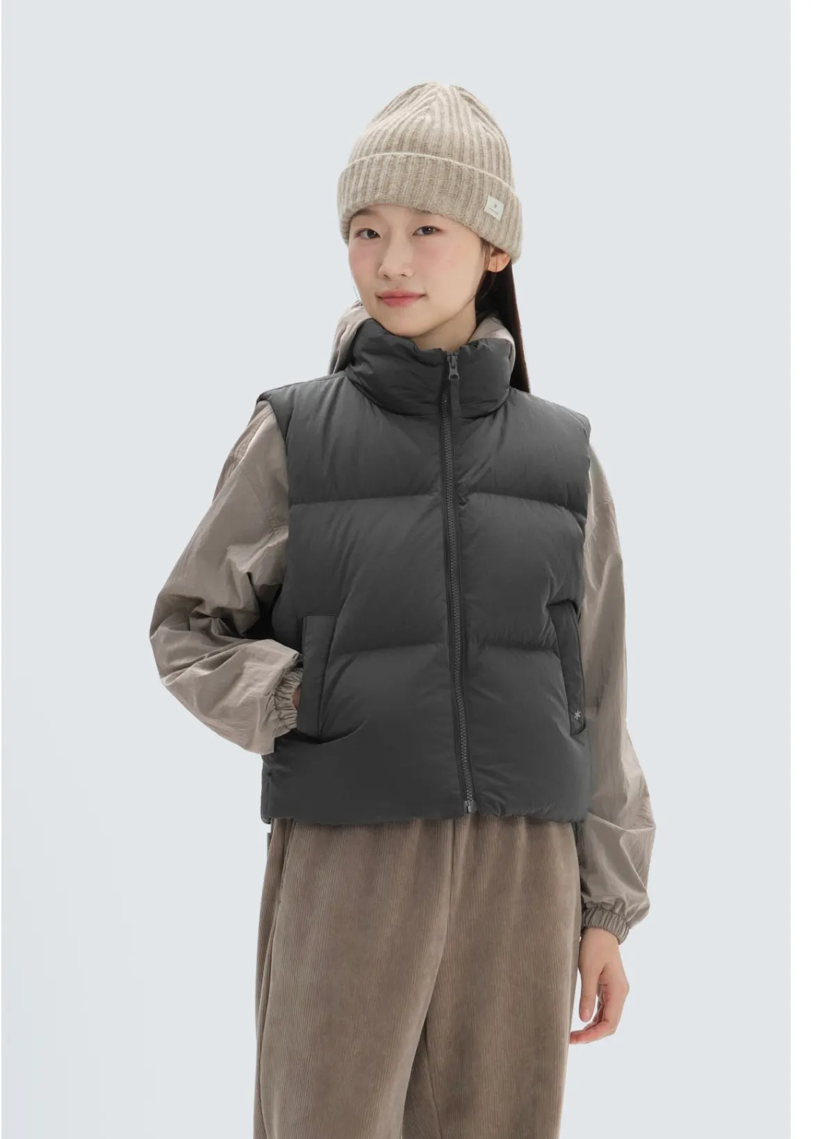 PEAK■Women Bright Heavy Down Vest ■送料込 SI-GS-S24WWGDV61_PEACH_main.jpg