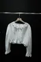 Vintage Austrian cropp blouse/復古奧地利短款襯衫