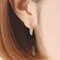 [925純銀] 純粹 環形純銀耳扣 OTE120B09NSS