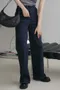 抽鬚原生藍牛仔褲