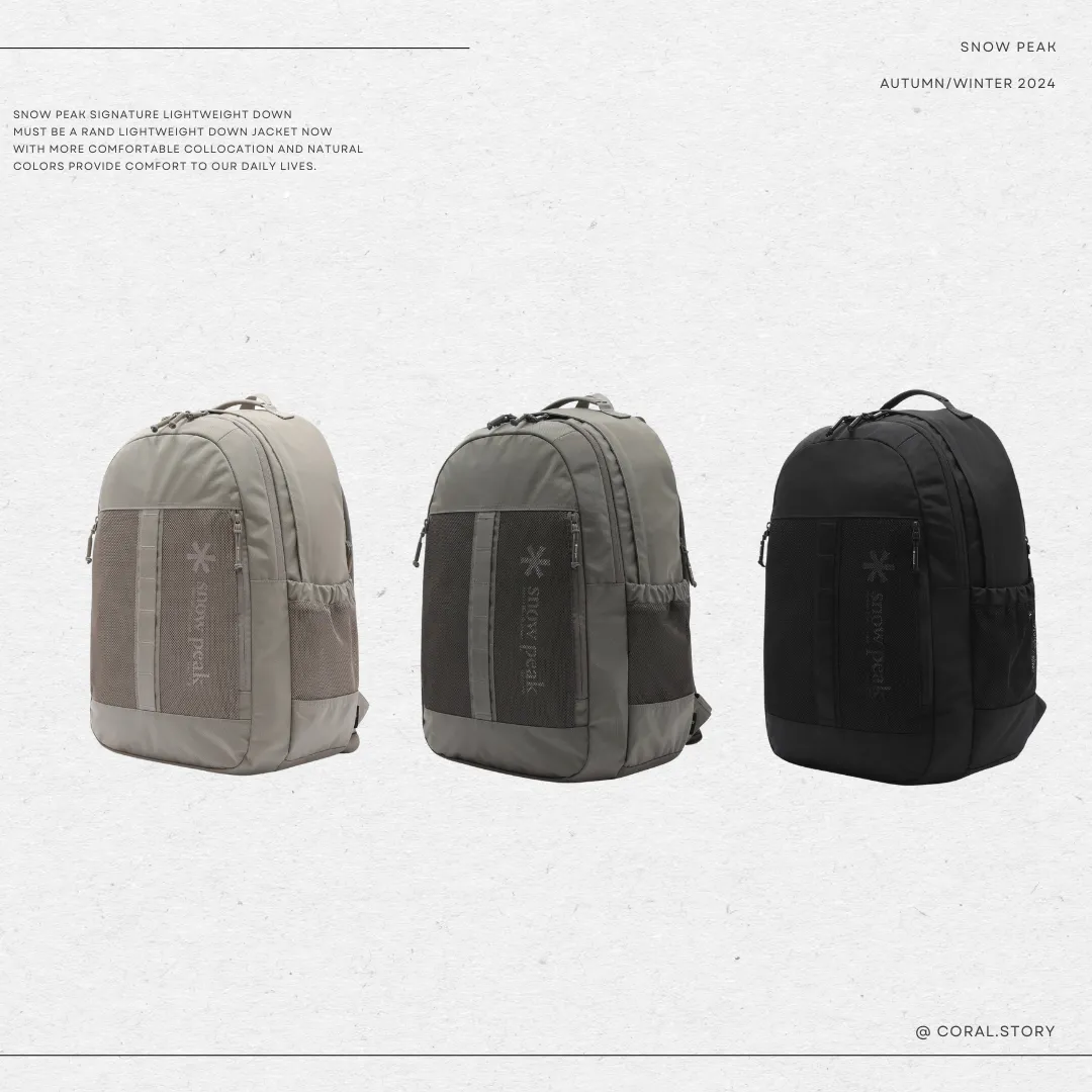 SNOWPEAK■Windzel Backpack 25L■送料込 SNOWPEAK□Windzel Backpack 25L□送料込 (Snow Peak/バック