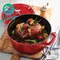 Staub 圓形鑄鐵鍋 18cm 1.8L 黑色／櫻桃紅／芥末黃