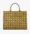 TORY BURCH SQUARE KNIT TOTE