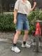 LINENNE－natural over half shirt (6color) 經典短袖襯衫！
