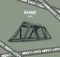 [ URBANSIDE ] 卡比充氣式隧道帳 EASY CABIN™ -四色｜ AIR TENT 含充氣泵 充氣帳 快搭帳 自立帳