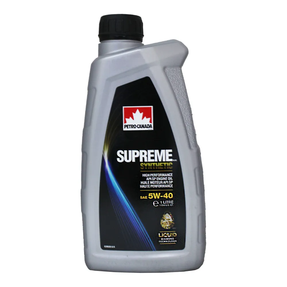 Petro Canada SUPREME SYNTHETIC 5W40 全合成機油1L
