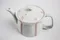 日本陶瓷茶壺-400ml | 紅條紋