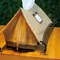 【MORV】造型面紙盒 超可愛戶外露營帳篷造型面紙盒套 奶茶色