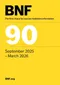 British National Formulary (BNF90):September 2025-March 2026