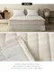 韓製寢具MAATILA－Hotel france荷葉皺褶無塵棉被組：浪漫玫瑰