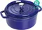 Staub 圓形鑄鐵鍋 24cm 黑色/石墨灰/櫻桃紅/芥末黃/皇冠藍/肉桂橘/羅勒綠/石榴色