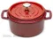 Staub 圓形鑄鐵鍋 26cm 5.0L 芥茉黃／櫻桃紅／石墨灰