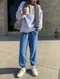 LINENNE－ wool knit jogger pants (3color)：混羊毛棉褲！