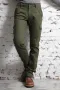 軍裝口袋工作褲 (軍綠)