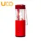 ［美國UCO］Original Candle Lantern 蠟燭營燈-叢林綠/冰川藍/峽谷藍/火山紅｜霧面蠟燭燈 營燈 四色