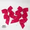 奢華羅紋桃紅蝴蝶結(PP1898-22 Luxury satin burgundy big bow)