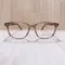 EG-Plus UV420濾藍光眼鏡｜新款上架｜板料材質有質感新上市-淺咖混色方圓款CA07