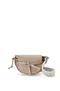 LOEWE Mini Gate Dual bag in soft calfskin and jacquard