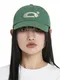 【25SS】OY 質感拚色刺繡LOGO老帽(淺綠)