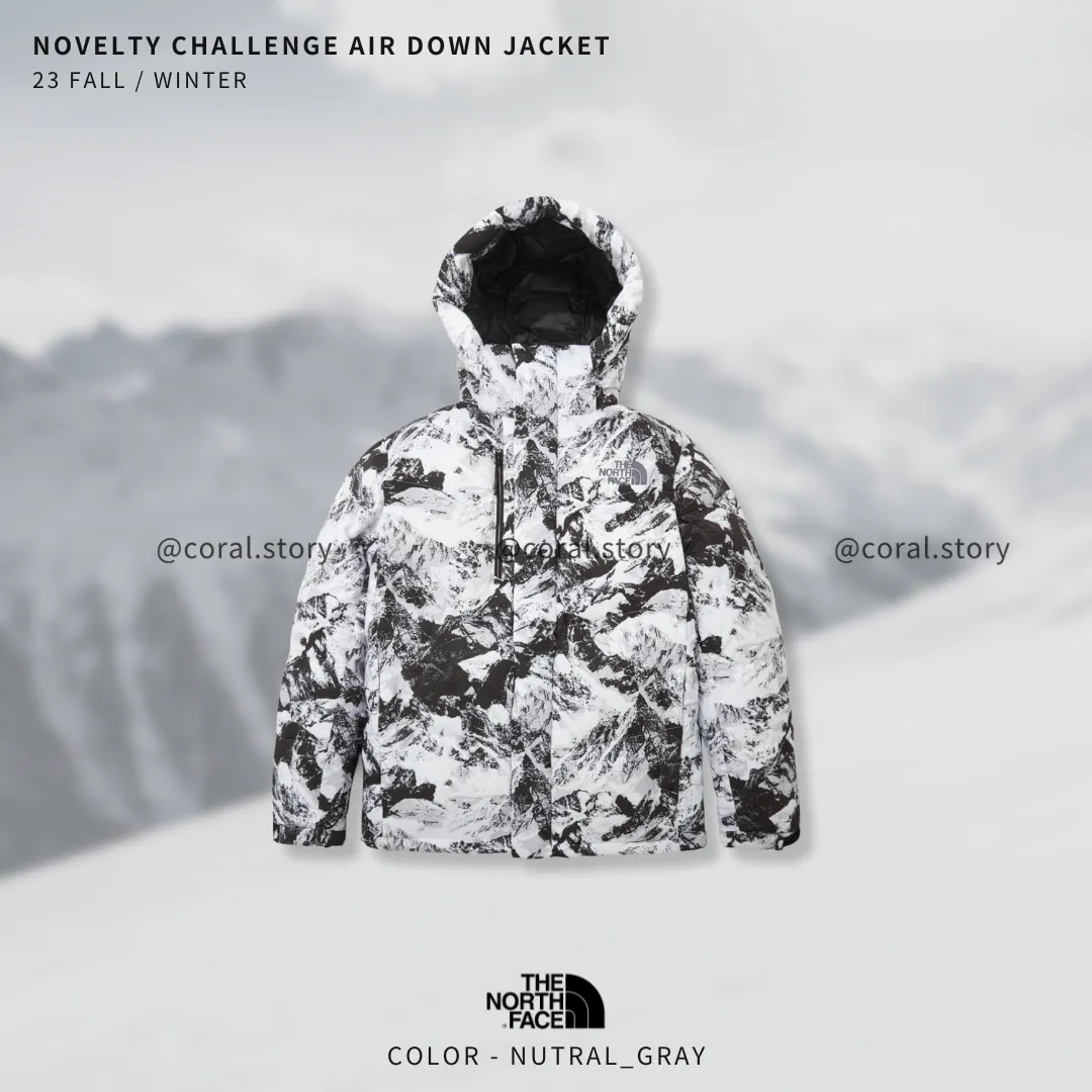 AIR L NOVELTY DOWN ダウンジャケット CHALLENGE JACKET ノースフェイス NJ2DN73A